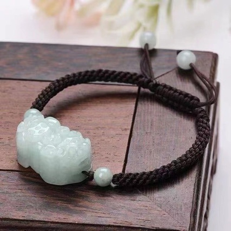 Bracelets - Gelang Pixiu Batu Giok Alami Kelas
