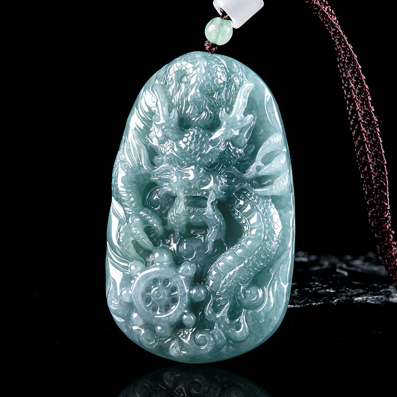 Necklaces - Kalung Liontin Naga Giok Burma Batu