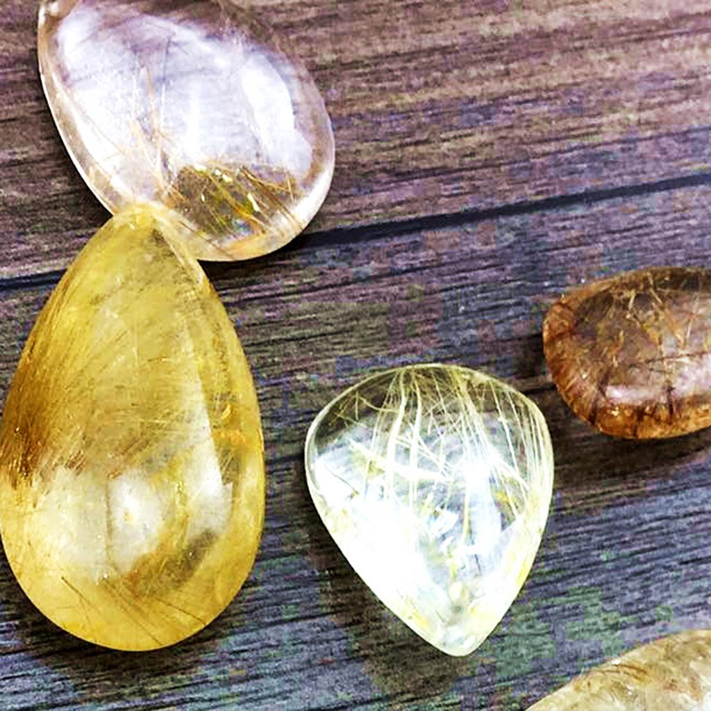 Crystal Pendant Necklace Natural Stone - Liontin Kristal untuk Pembuatan Perhiasan Batu