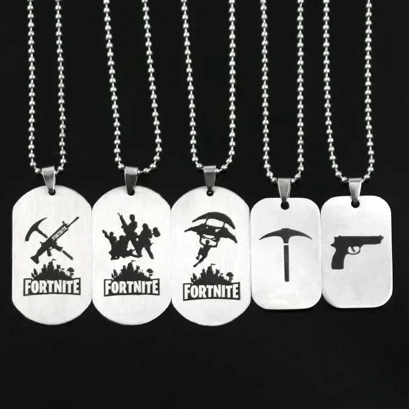 Anime Pendant Necklace - Kalung Anime Game Fortnite Kalung Gantungan