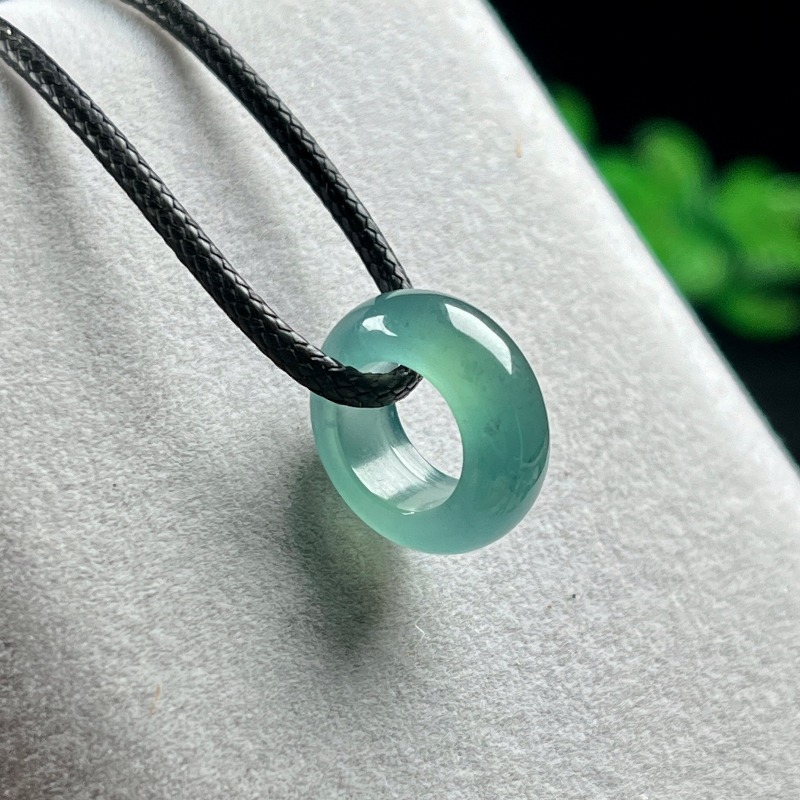 Rings - Cincin Liontin Manik Keberuntungan Air Biru