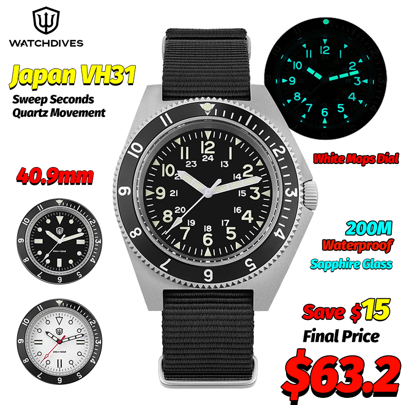 Watch Accessories - Watchdives WD1972 Jam Tangan Kuarsa Jam