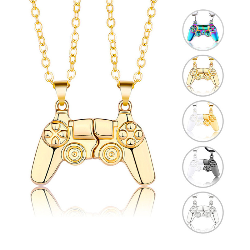 Magnetic Couple Matching Necklaces - Set Kalung dan Gelang Pengontrol Game