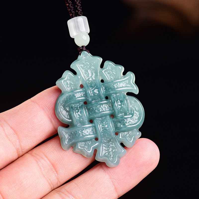 Necklaces - Kalung Liontin Batu Giok Burma Alami