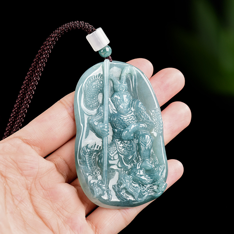 Necklaces - Kalung Liontin Raja Monyet Giok Burma