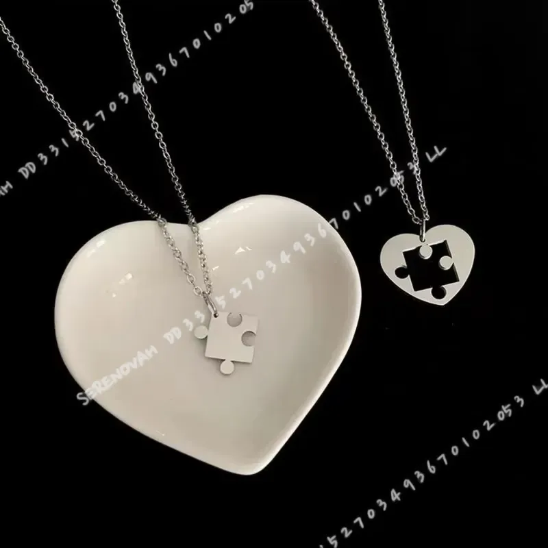 2Pcs Set Kalung Pasangan Liont - Magnetic Couple Matching Necklaces ulasan dan harga