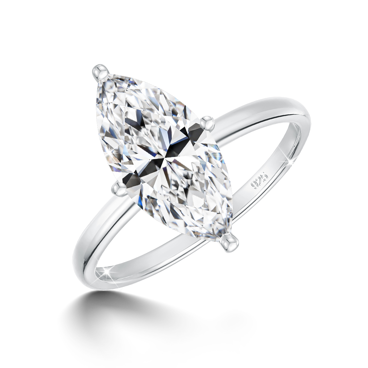 GRA 2/3CT Cincin Pertunangan M - Moissanite Engagement Ring 1 Carat ulasan dan harga