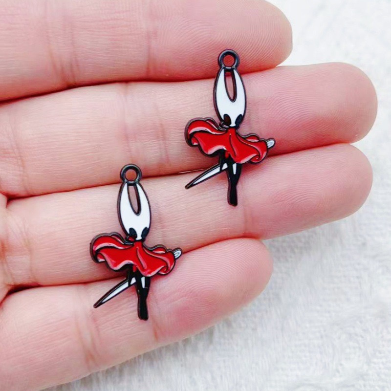 10 buah liontin aksesori kartu - Earrings ulasan dan harga