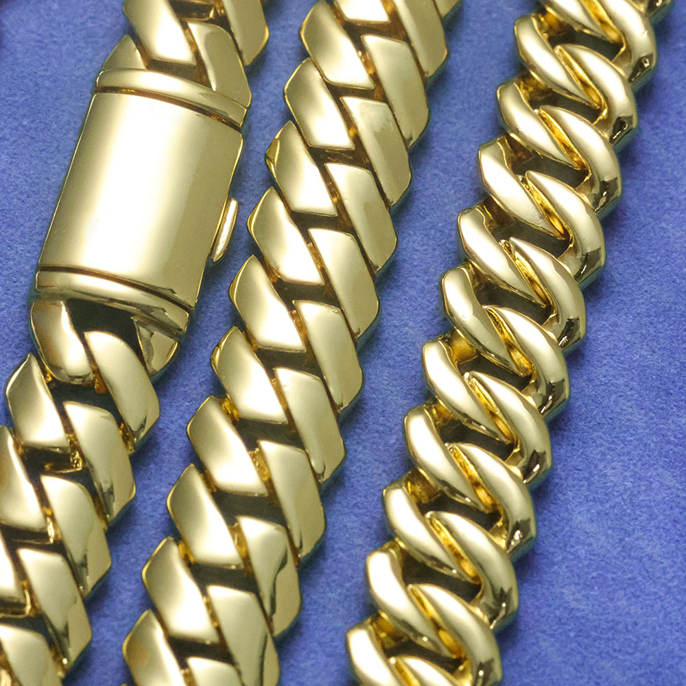 ESKEEM Kalung Halus Rantai Mon - Cuban Link Chain 12Mm ulasan dan harga