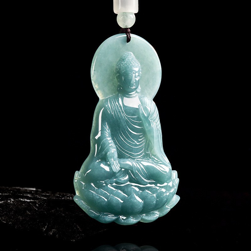 Kalung Liontin Buddha Giok Bur - Necklaces ulasan dan harga