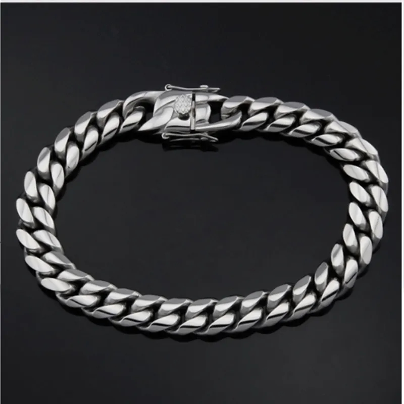 316L gelang rantai rantai Kuba - Cuban Link Chain 12Mm ulasan dan harga