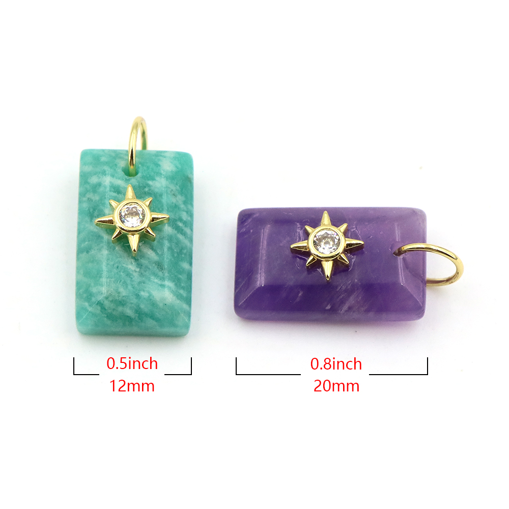 Liontin Batu Alam Kristal Bent - Crystal Pendant Necklace Natural Stone ulasan dan harga
