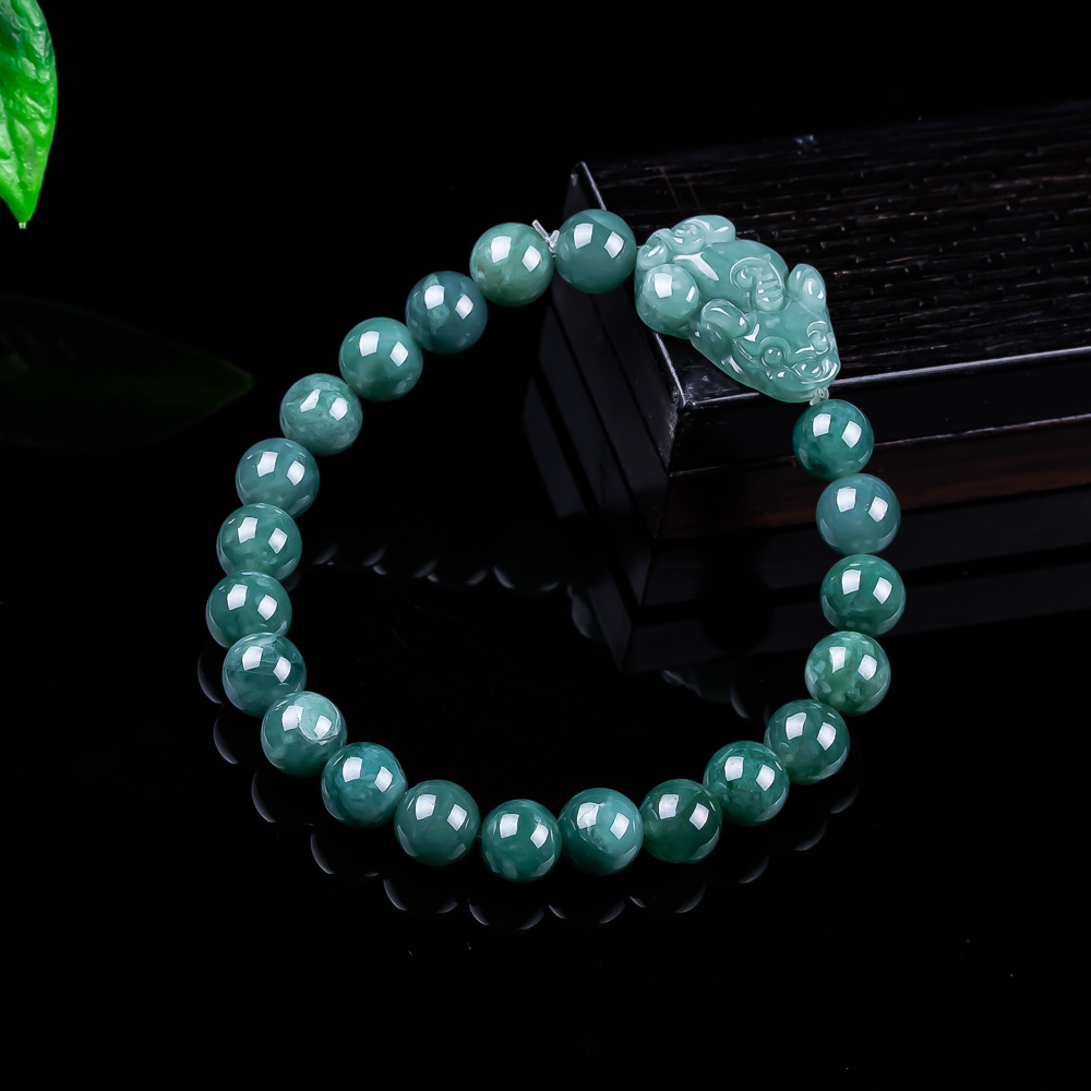 Gelang Pixiu Giok Burma Alami  - Bracelets ulasan dan harga