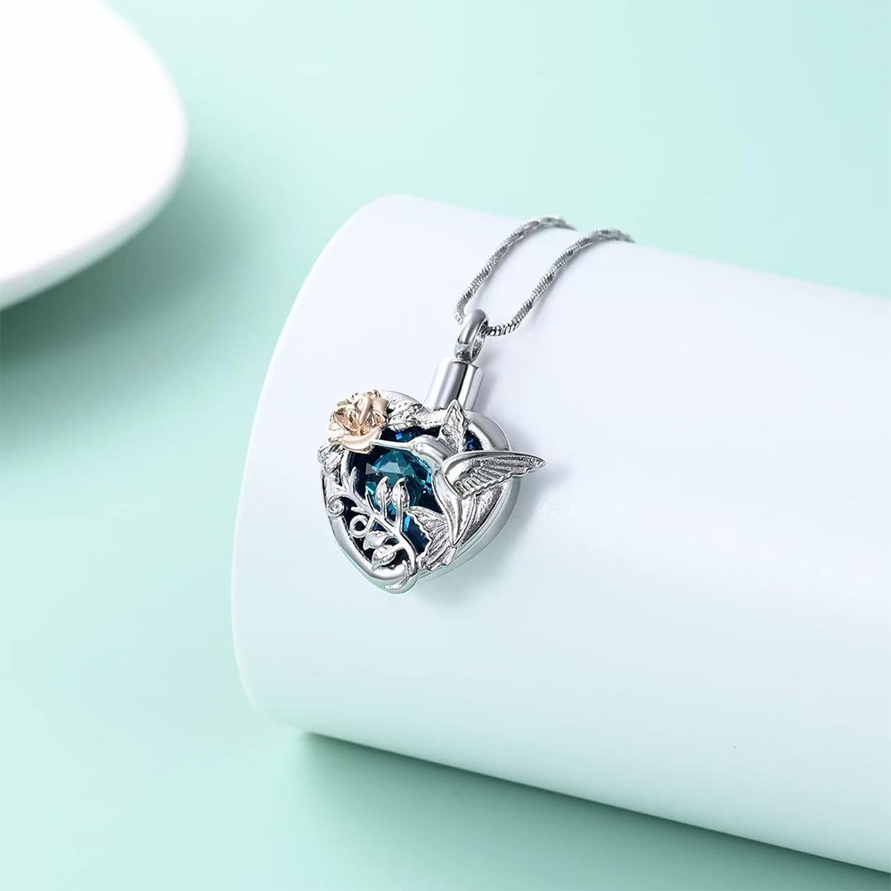 Kalung Liontin Guci Hati Burun - Heart Locket Necklace Photo ulasan dan harga