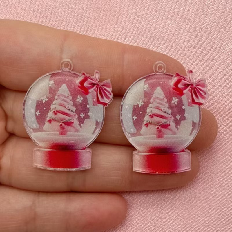 10 buah anting pohon kue bola  - Earrings ulasan dan harga
