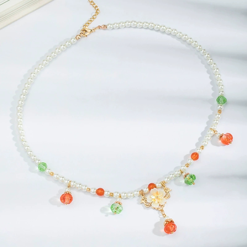 Kalung Mutiara Antik dengan Li - Pearl Choker Necklace Vintage ulasan dan harga