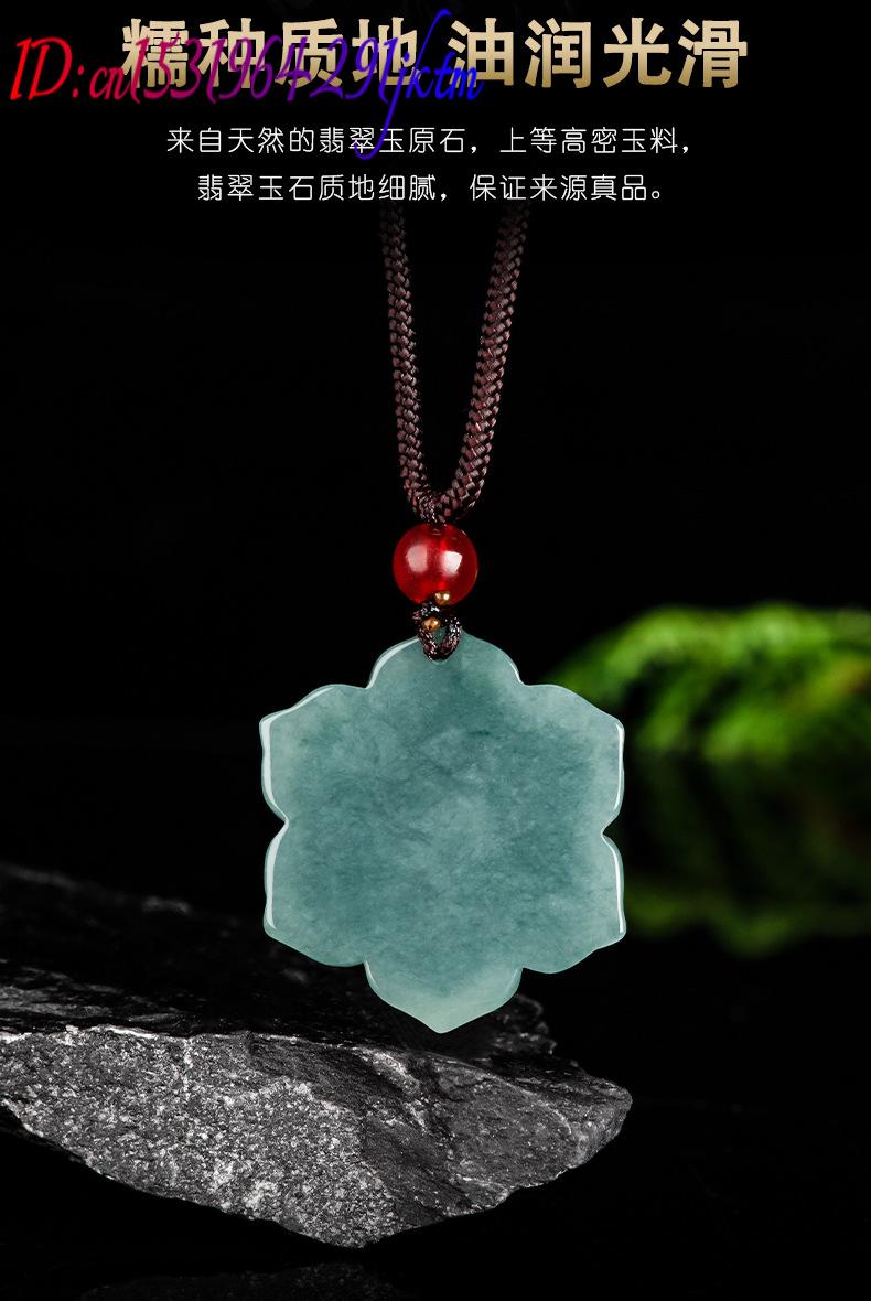 Kalung Liontin Bunga Giok Burm - Necklaces ulasan dan harga