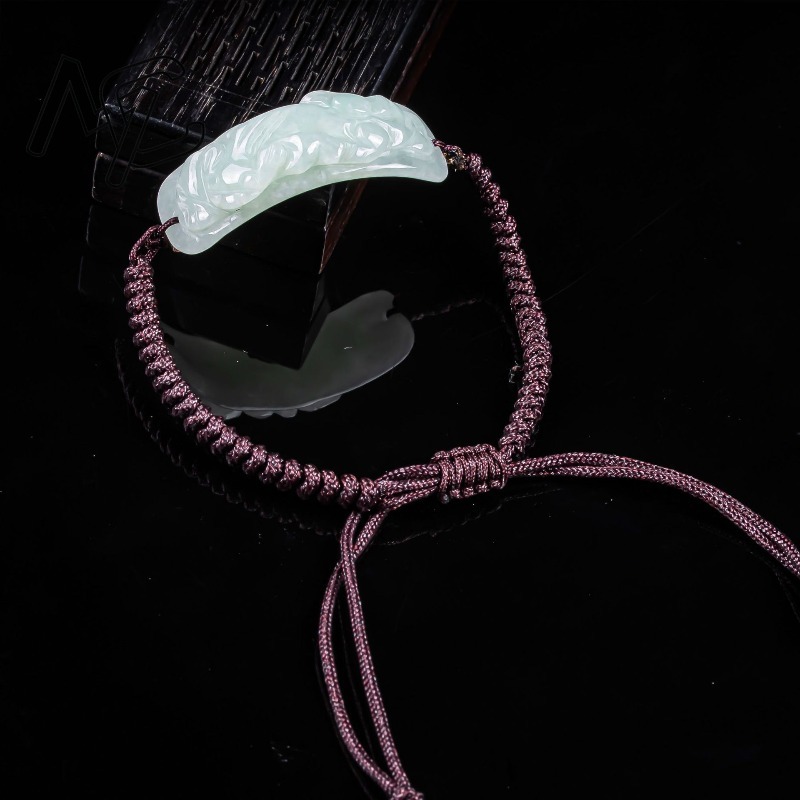 Gelang Giok Burma Pixiu Ukiran - Bracelets ulasan dan harga