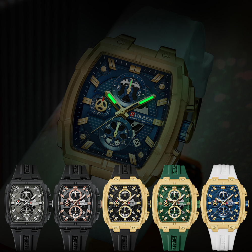 Jam Tangan Mewah Vintage CURRE - Watch Accessories ulasan dan harga