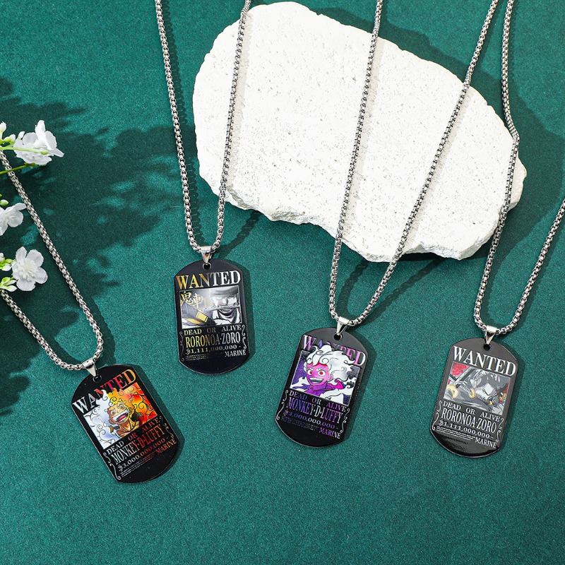 Kalung Baja Tahan Karat One Pi - Custom Name Necklace Stainless Steel ulasan dan harga