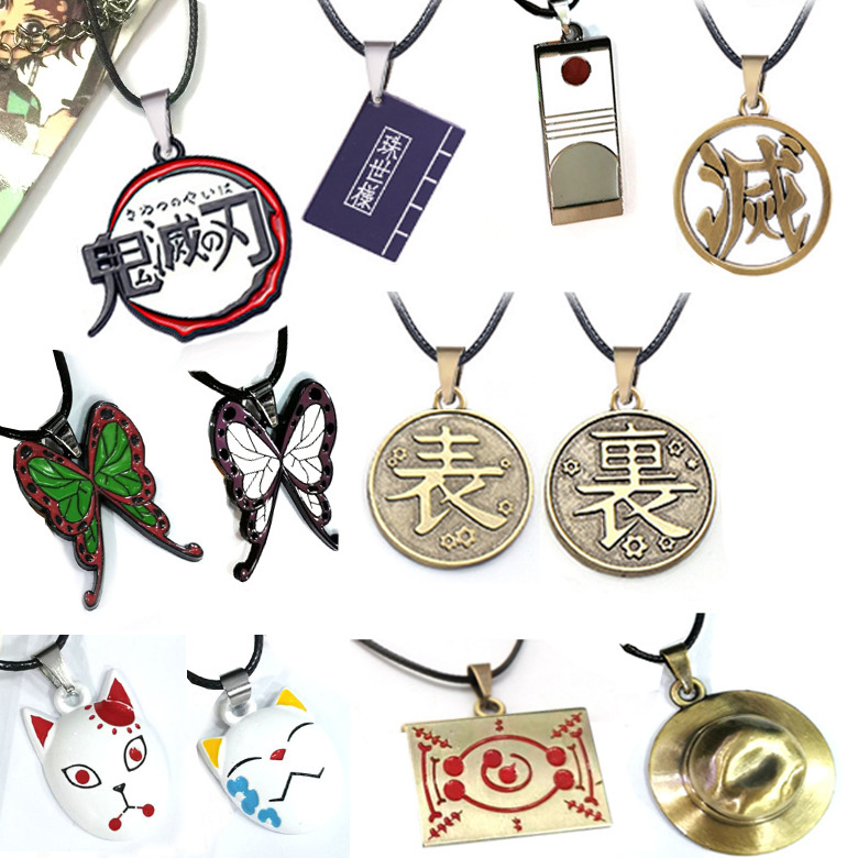 Kalung Liontin Anime Demon Sla - Anime Pendant Necklace ulasan dan harga