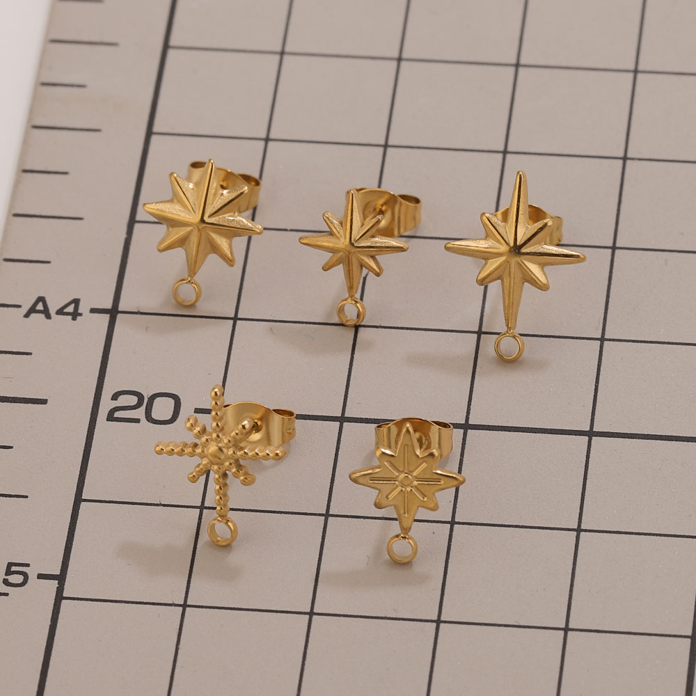 6 pcs Anting-anting Bintang St - Body Jewelry ulasan dan harga