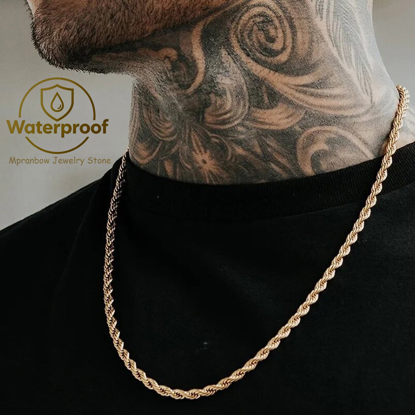 Tali Kalung Panjang Pria Kalun - Cuban Link Chain 12Mm ulasan dan harga