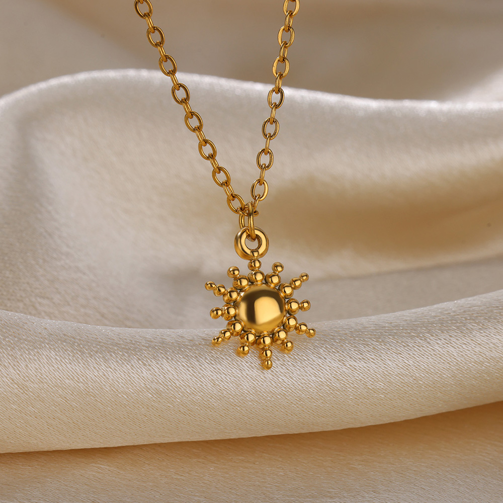 Kalung geometris baja tahan ka - Heart Locket Necklace Photo ulasan dan harga