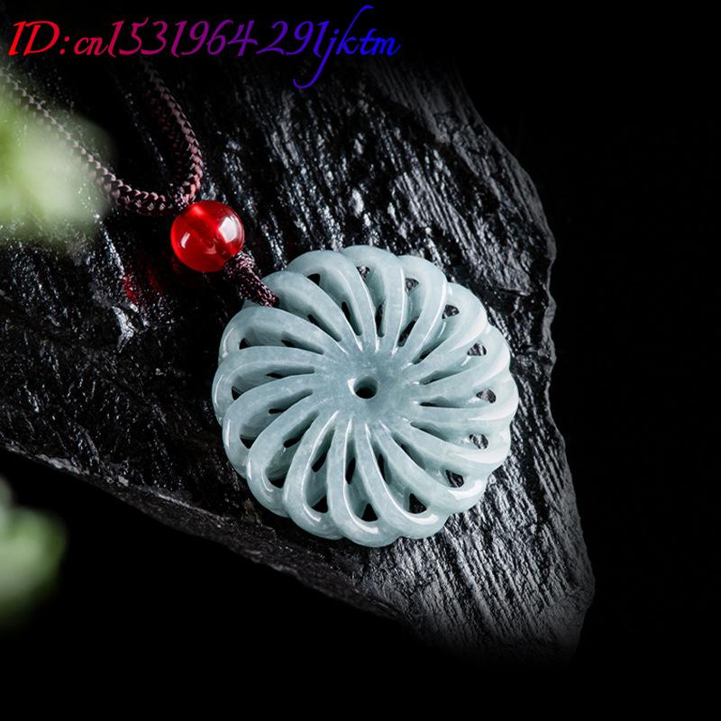 Kalung Liontin Bunga Giok Burm - Necklaces ulasan dan harga