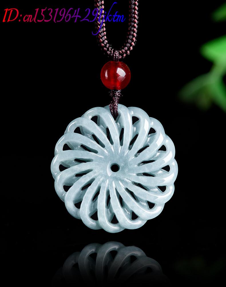 Kalung Liontin Bunga Giok Burm - Necklaces ulasan dan harga