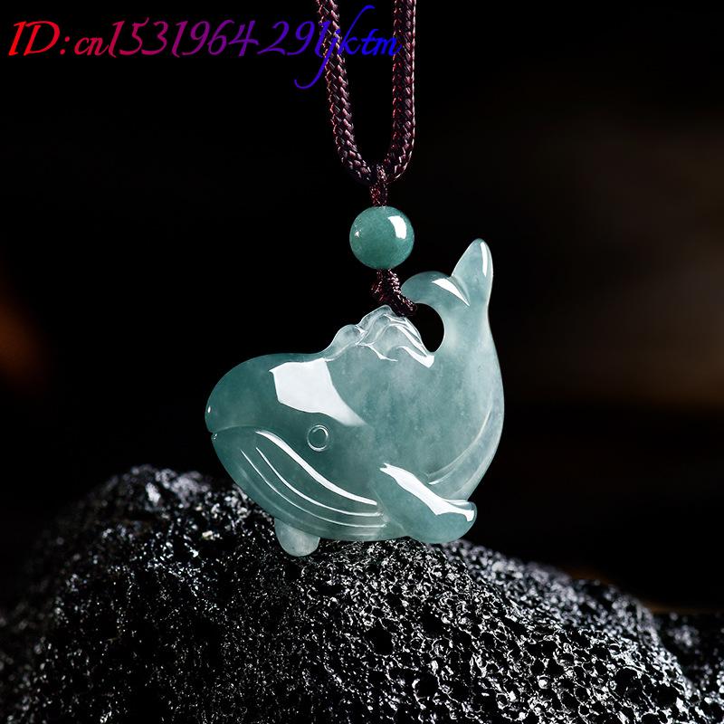 Kalung Liontin Paus dari Batu  - Necklaces ulasan dan harga
