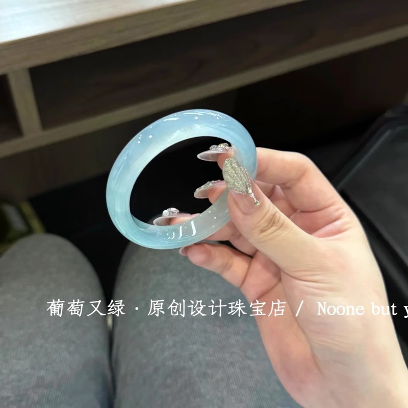 Gelang batu akik chalcedony bi - Bracelets ulasan dan harga