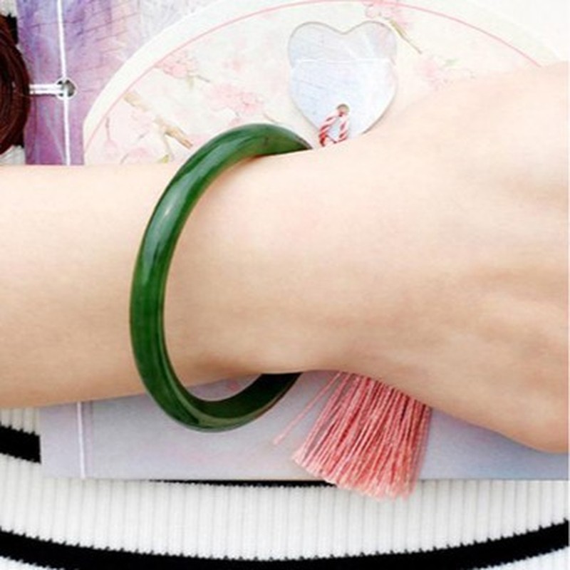 Gelang Giok Bulat Jadeite Kunl - Bracelets ulasan dan harga
