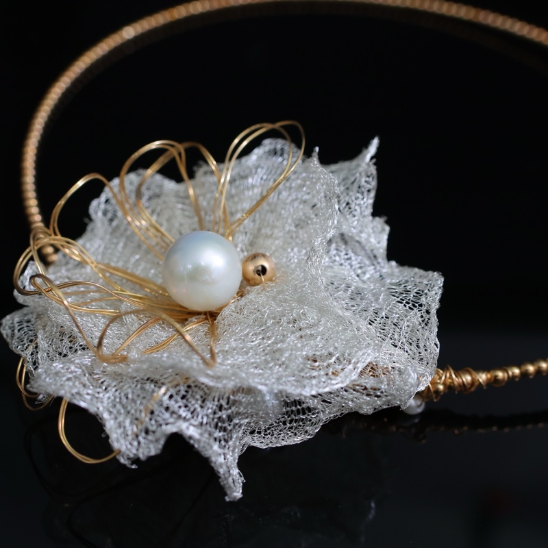 Kalung Wanita Vintage SGARIT F - Pearl Choker Necklace Vintage ulasan dan harga