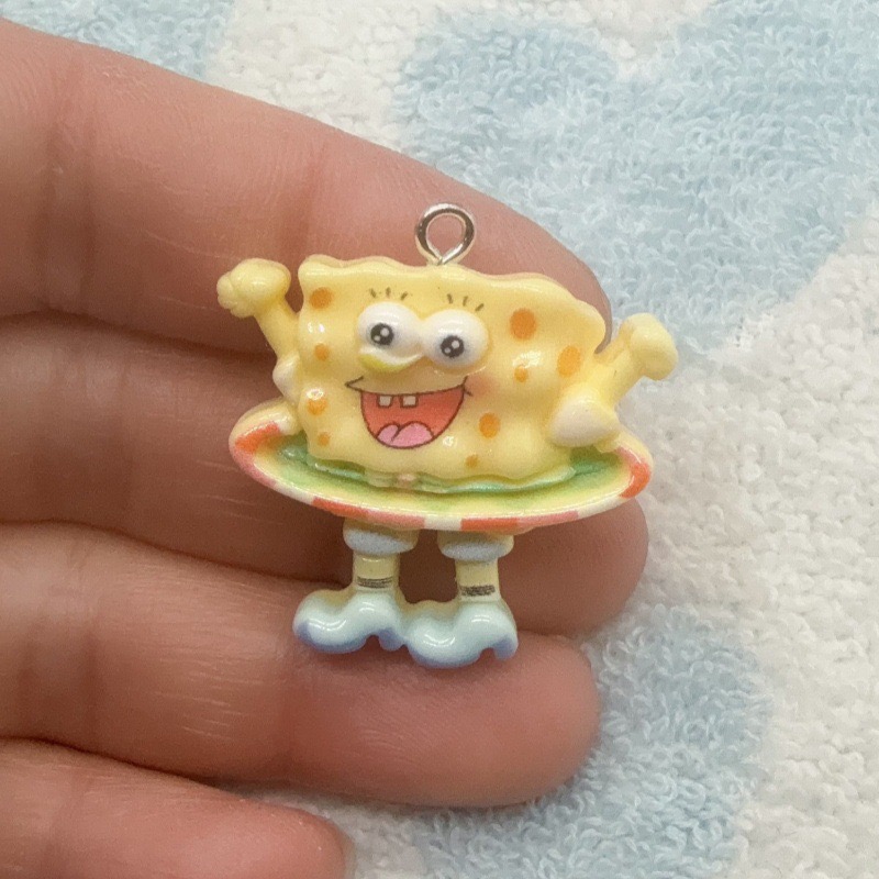 10 buah liontin resin kartun,  - Earrings ulasan dan harga