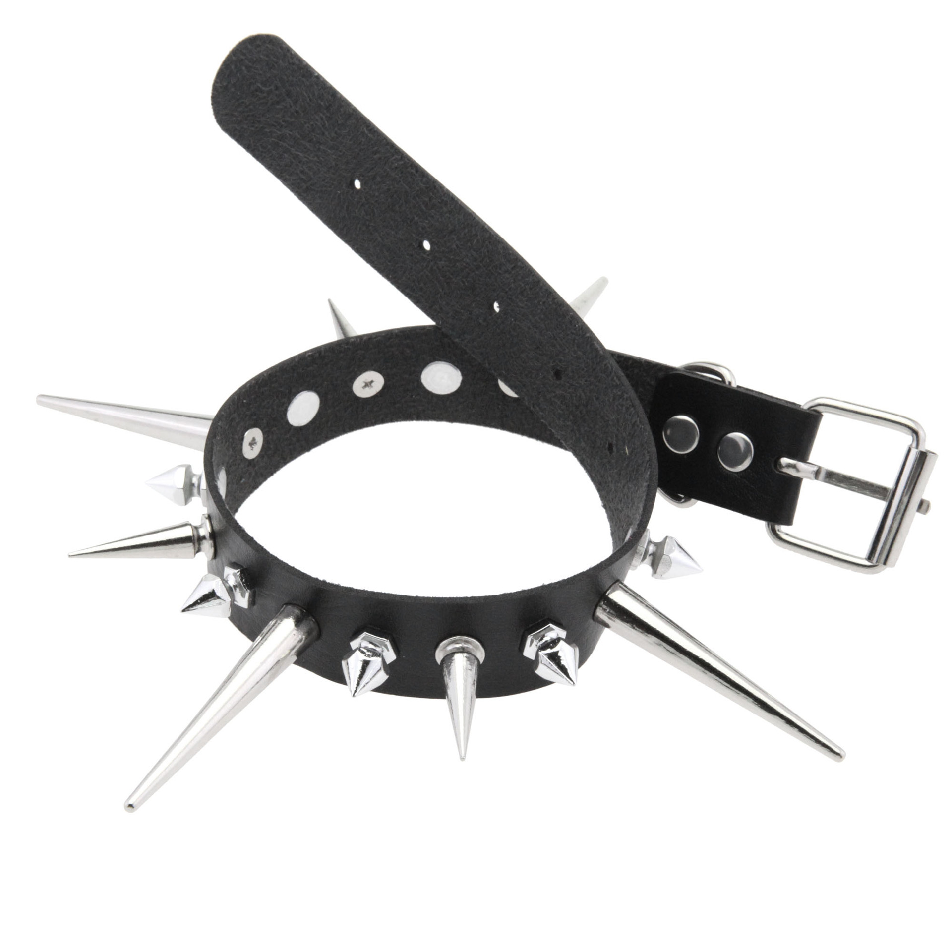 KMVEXO kalung Choker paku keli - Goth Punk Spike Choker ulasan dan harga