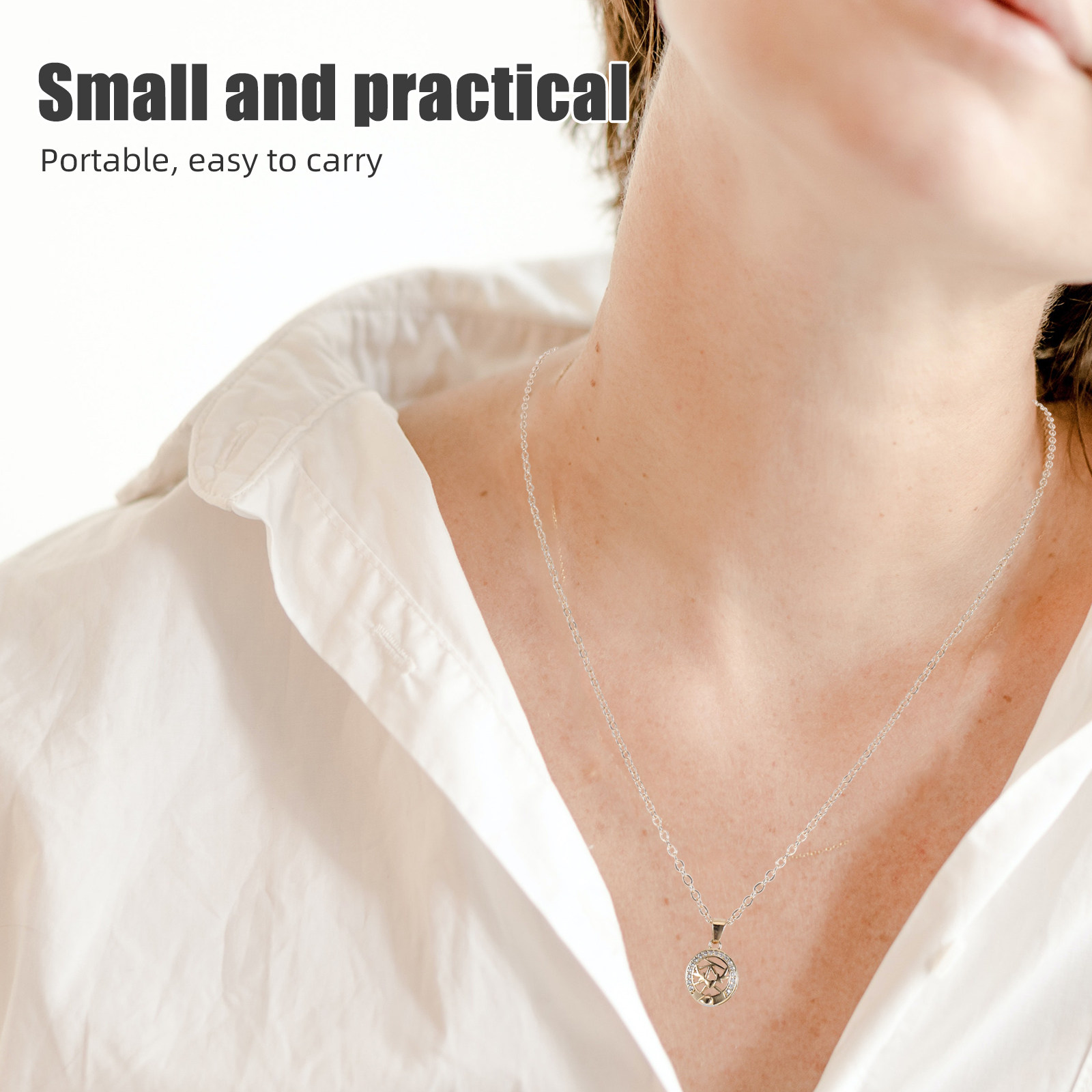 1 Pasang Kalung Matahari Bulan - Magnetic Couple Matching Necklaces ulasan dan harga