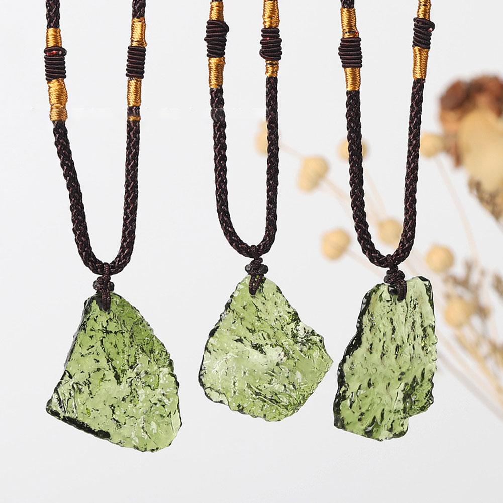 Kalung kuarsa kristal unik ala - Crystal Pendant Necklace Natural Stone ulasan dan harga