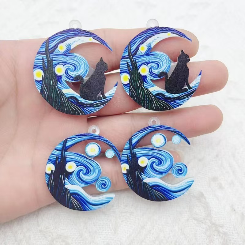 10 Buah Anting Akrilik Terlari - Earrings ulasan dan harga