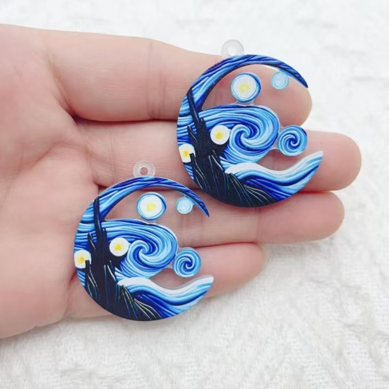 10 Buah Anting Akrilik Terlari - Earrings ulasan dan harga