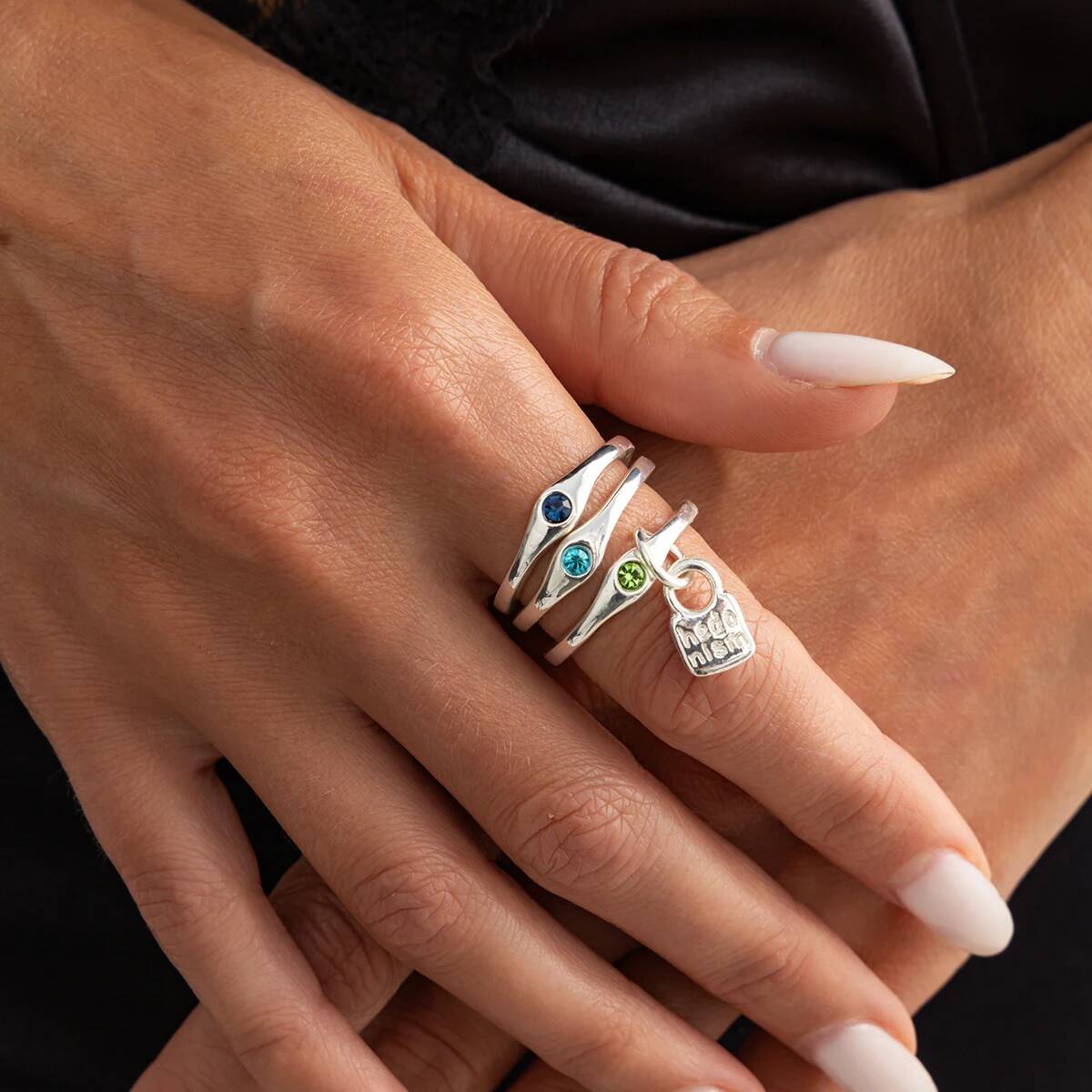 Ingemark 3 Buah/Set Cincin Dap - Vintage Punk Knuckle Rings Set ulasan dan harga