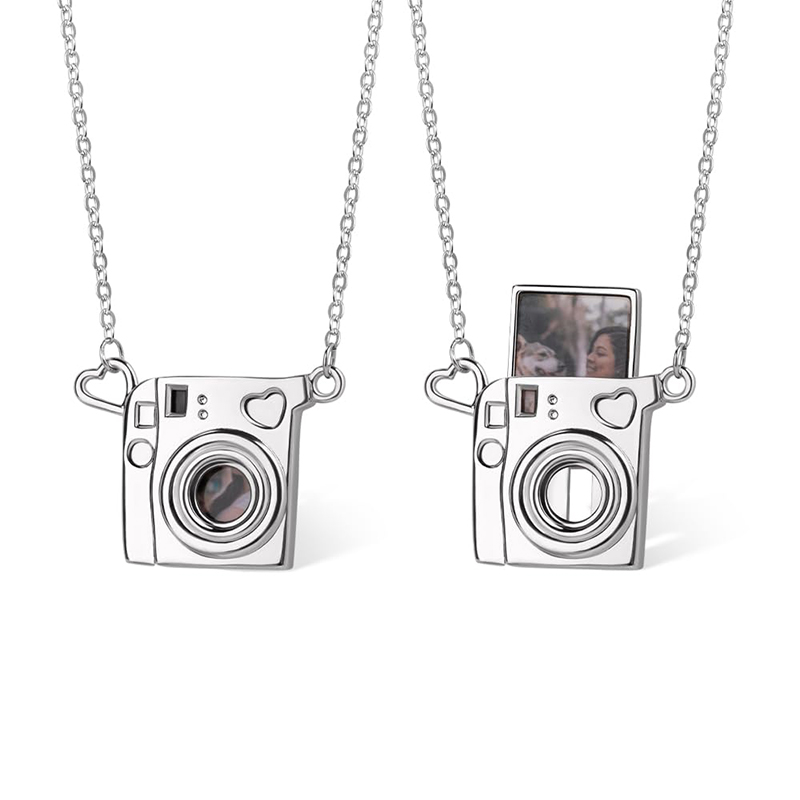 Sesuaikan Foto Kalung Hati Kun - Heart Locket Necklace Photo ulasan dan harga