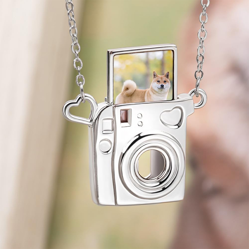 Sesuaikan Foto Kalung Hati Kun - Heart Locket Necklace Photo ulasan dan harga