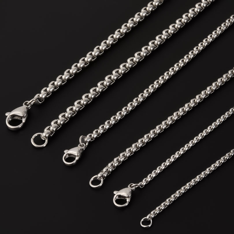 Lebar 2/2.5/3/4Mm Warna Perak  - Cuban Link Chain 12Mm ulasan dan harga