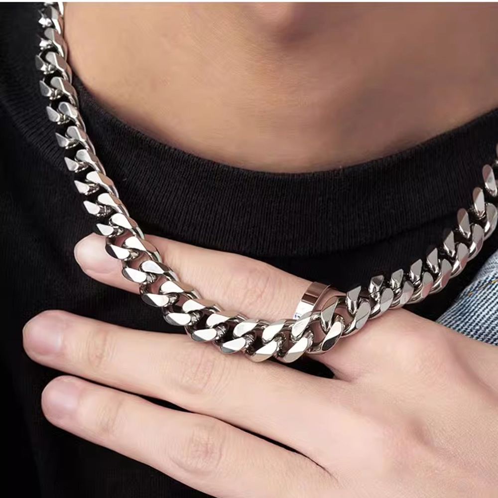 Rantai Tautan Kuba untuk pria  - Cuban Link Chain 12Mm ulasan dan harga