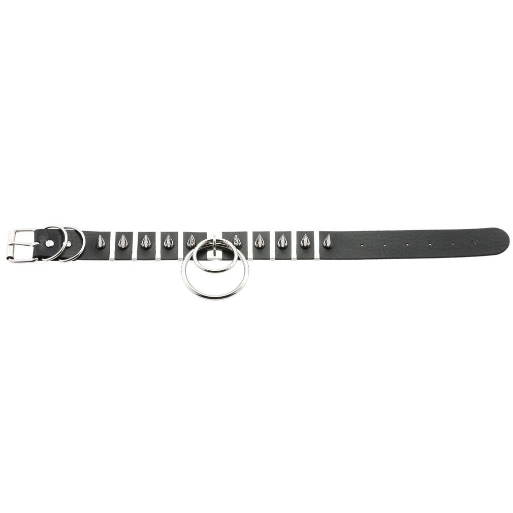 Choker Paku Besar Kalung Punk  - Goth Punk Spike Choker ulasan dan harga