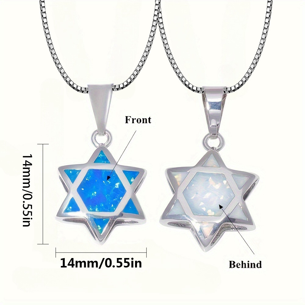 Kalung Liontin Opal Bintang Da - Necklaces ulasan dan harga
