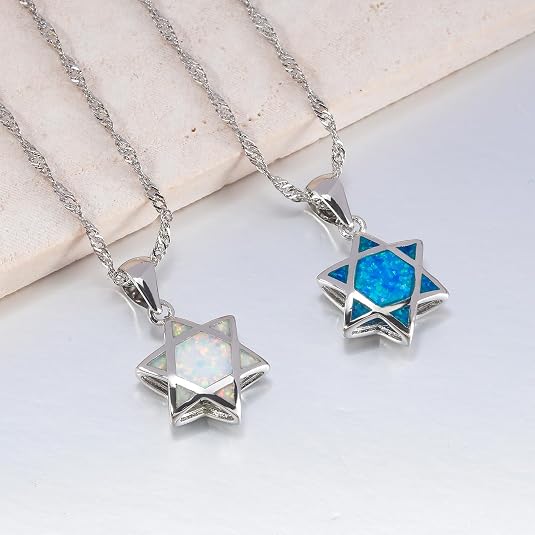 Kalung Liontin Opal Bintang Da - Necklaces ulasan dan harga