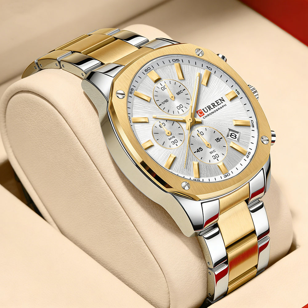 CURREN Jam Tangan Olahraga Pri - Watch Accessories ulasan dan harga