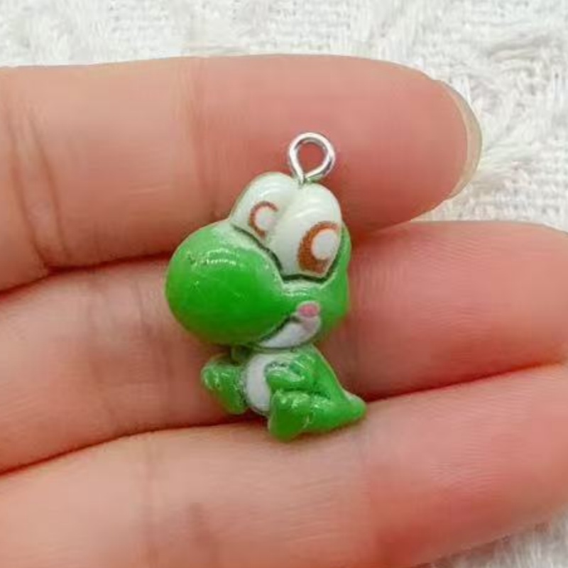 10 buah liontin kartun resin,  - Earrings ulasan dan harga